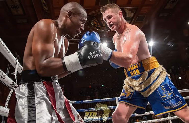 Thomas Oosthuizen returns into action on Sunday in an ABU title fight at the Carousel.