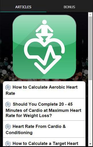 Cardiograph Cardio Exercises