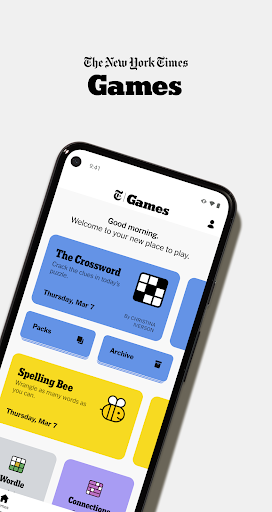 Screenshot NYT Games: Word Games & Sudoku