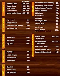 Hut K menu 1