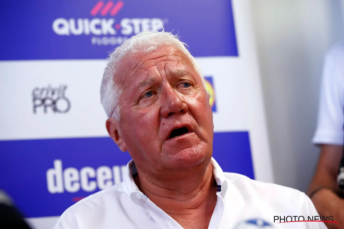 Lefevere is "dom geweest": "Hij scoutte Pogacar en Bjerg met ons geld en nam ze mee ..."