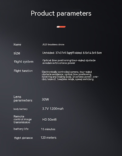 Title 2, Obstacle Avoidance HD Aerial Photography Drone,...