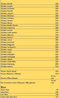 Kwality Catering menu 5