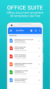 Office for Android – Word, Excel, PDF, Docx, Slide Screenshot