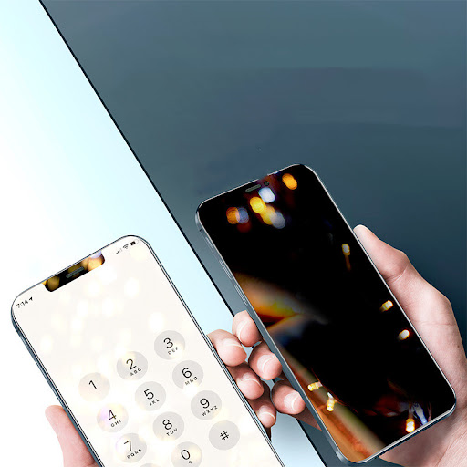 Title 3, Anti-peeping tempered glass screen protector fo...