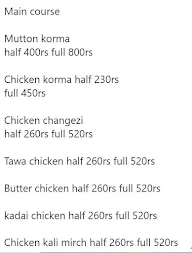 Hyderabadi Chicken Biryani Point menu 3