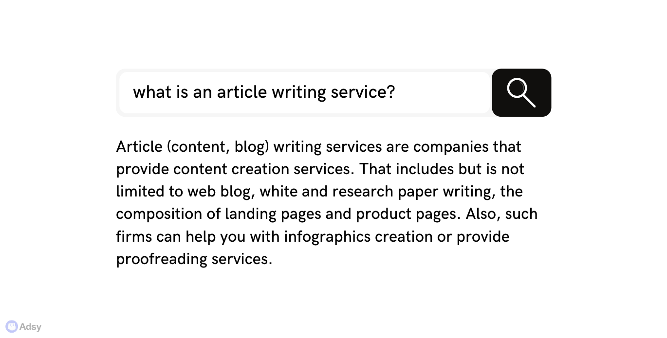 blog writing services