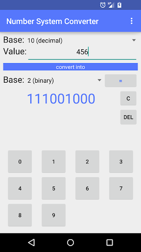 Number System Converter