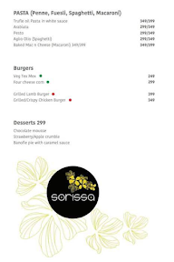 Sorissa menu 7