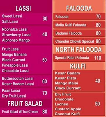 Ramanna And Son's Chrumuri Corner menu 