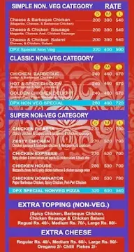 Da Pizza Xpress menu 2