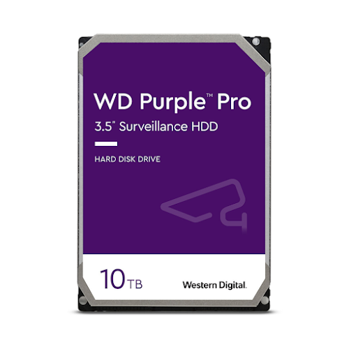 Ổ cứng camera HDD WD Purple Pro 10TB 3.5" SATA3 (WD101PURP)(Tím)