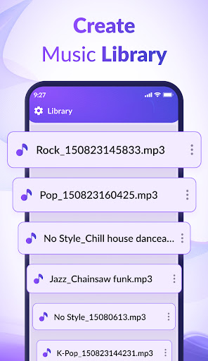 Screenshot AI Music Generator from Text