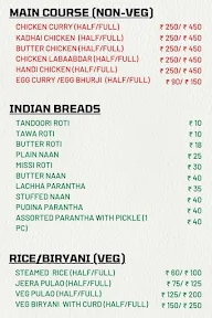 Grand Town House menu 3