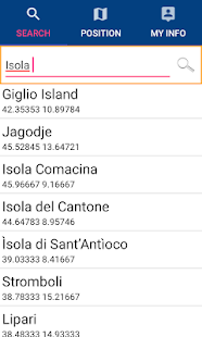 Isola del Giglio GPS Navigator - náhled