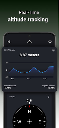 Screenshot Altimeter & Compass