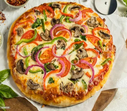 Desi Capsicum Pizza