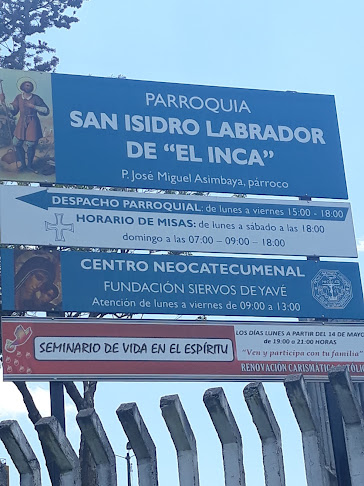 Opiniones de San Isidro Labrador Del El Inca en Quito - Iglesia