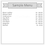 Best Bikaner Sweets menu 1