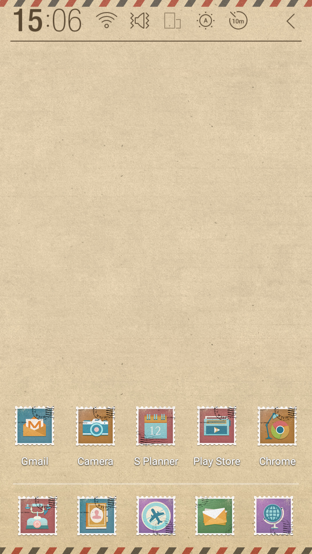 Android application Letter for you Atom Theme screenshort