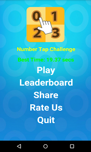 Number Tap Challenge