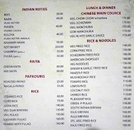 Swathi Restaurant menu 4