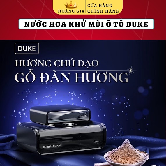 Nước Hoa Ô Tô - Nước Hoa Duke Chính Hãng Cao Cấp Chiết Xuất 100% Thiên Nhiên Khử Mùi, Chống Say Xe An Toàn Sức Khỏe