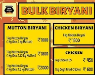 Degh Biryani menu 1