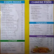 Fantasy Foods menu 1