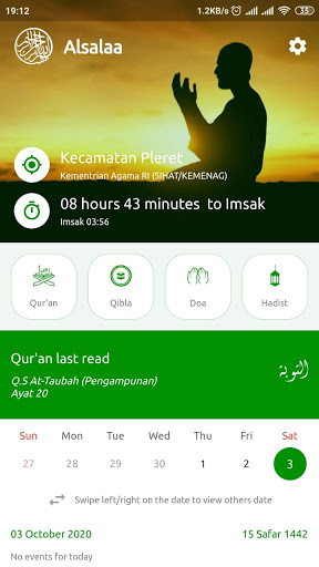 Alsalaa (Pray Times, Qibla, Duas & Hadiths) - v1.1.3