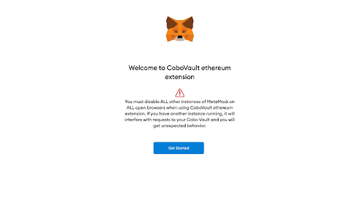 CoboVault ethereum extension