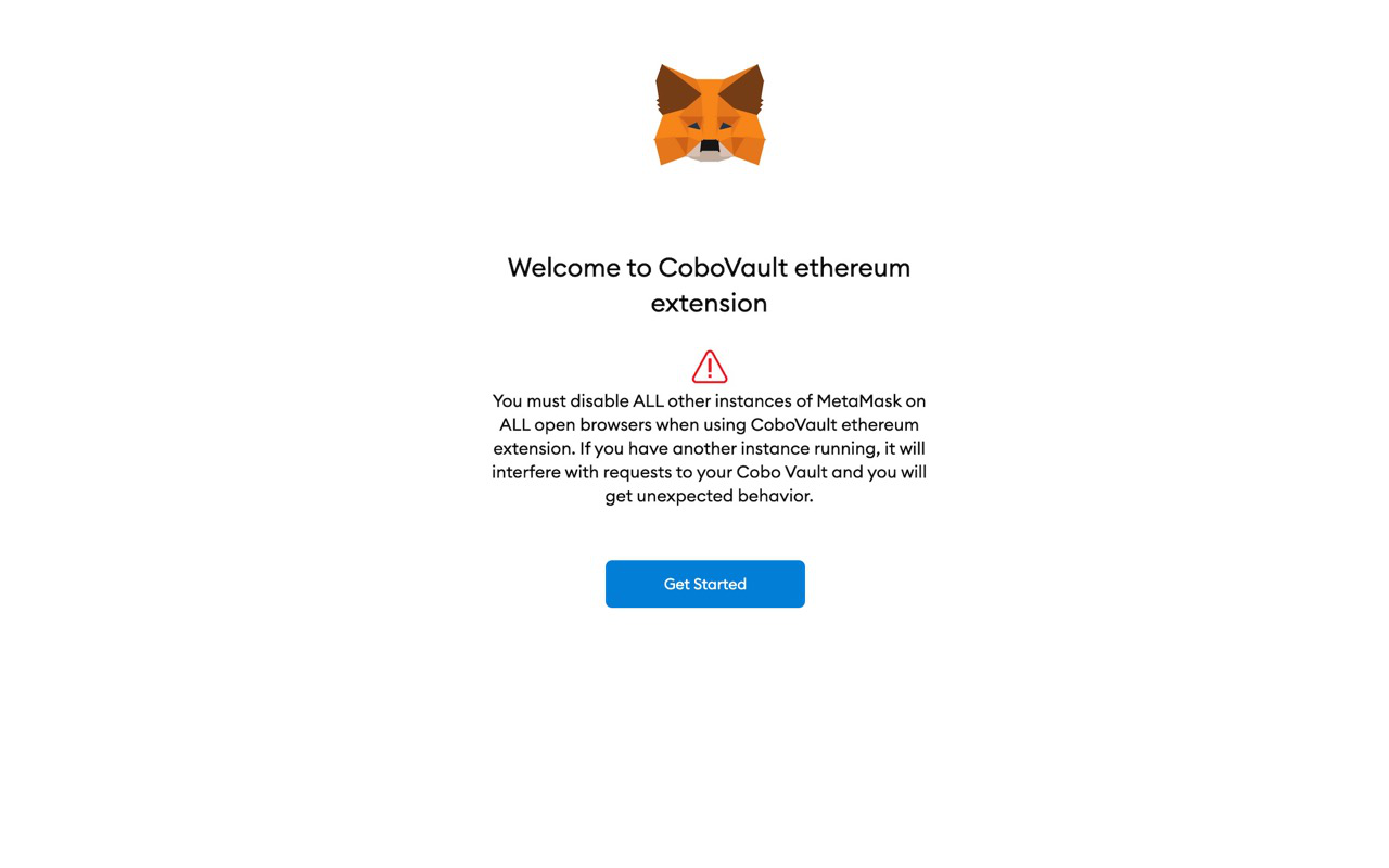 CoboVault ethereum extension Preview image 0