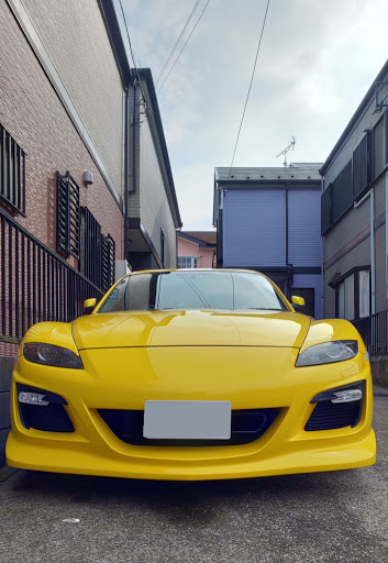Rx 8 Se3pのdiy アイライン塗装 ドアバイザー塗装に関するカスタム メンテナンスの投稿画像 車のカスタム情報はcartune