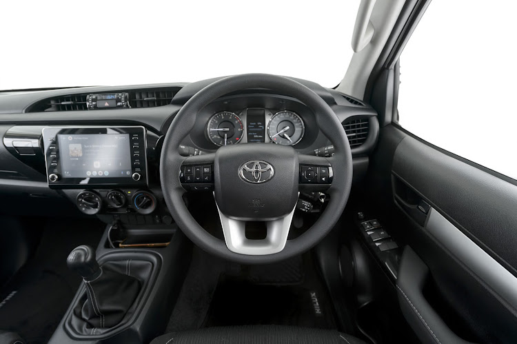 Interior is basic, but functional and well-built.