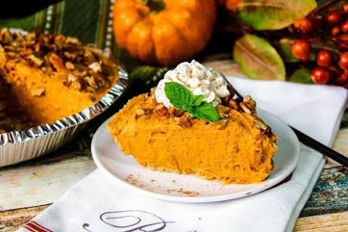 Butterscotch Pumpkin Pudding Cheesecake