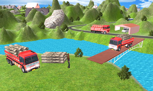 Indian Truck Games Simulator 1.0 APK + Mod (Uang yang tidak terbatas) untuk android