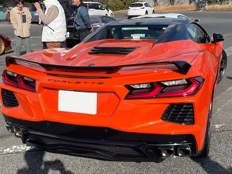 クラウンセダンのパレットSW・スーパーカー・上郷SA上り・ランボルギーニ・コルベットC8に関するカスタム事例の投稿画像6枚目