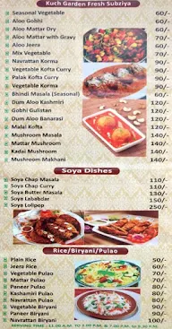 Shivani Catering Services menu 1