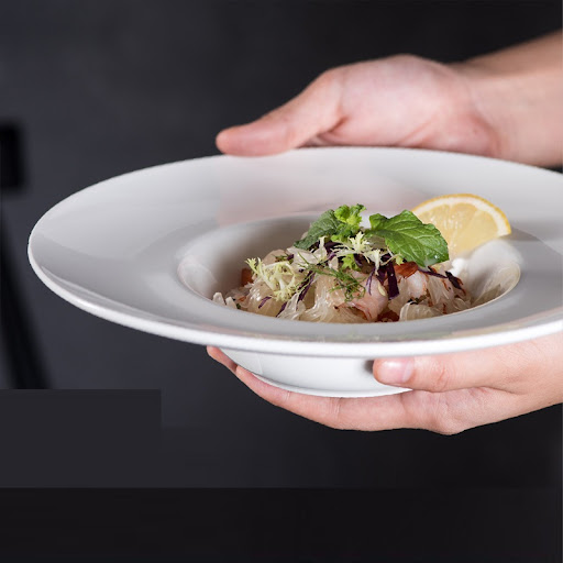 Title 1, Western Soup Plate Hotel Round Ceramic Tablewar...