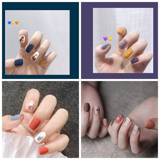 Title 6, 3D Diamond Nail Stickers 14 waterproof nail sti...