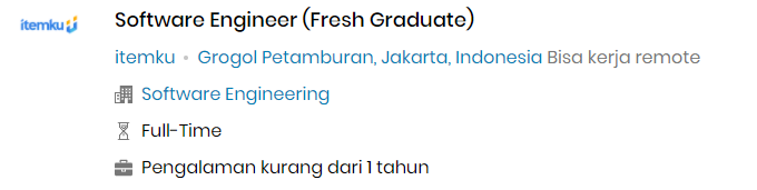 loker fresh graduate s1 semua jurusan