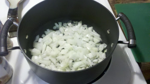 Saute your onions!