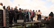 Religious leaders and community members converged on the Site C Stadium in Khayelitsha, Cape Town, on Wednesday to pray for an end to violent crime.