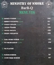 Ministry of Smoke menu 1