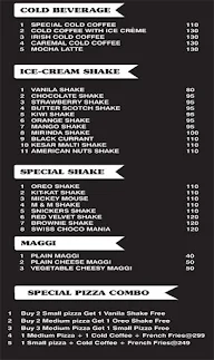 Pizza & Burger House Cafe Red Foxy menu 1