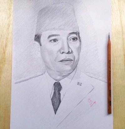 Sketsa Gambar Pahlawan Yang Mudah Digambar - Paimin Gambar