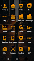 Grasp Orange Icon Pack Screenshot