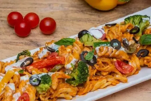 Corn Red Sauce Pasta