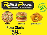 Roms Pizza menu 2