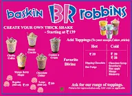Baskin Robbins menu 4